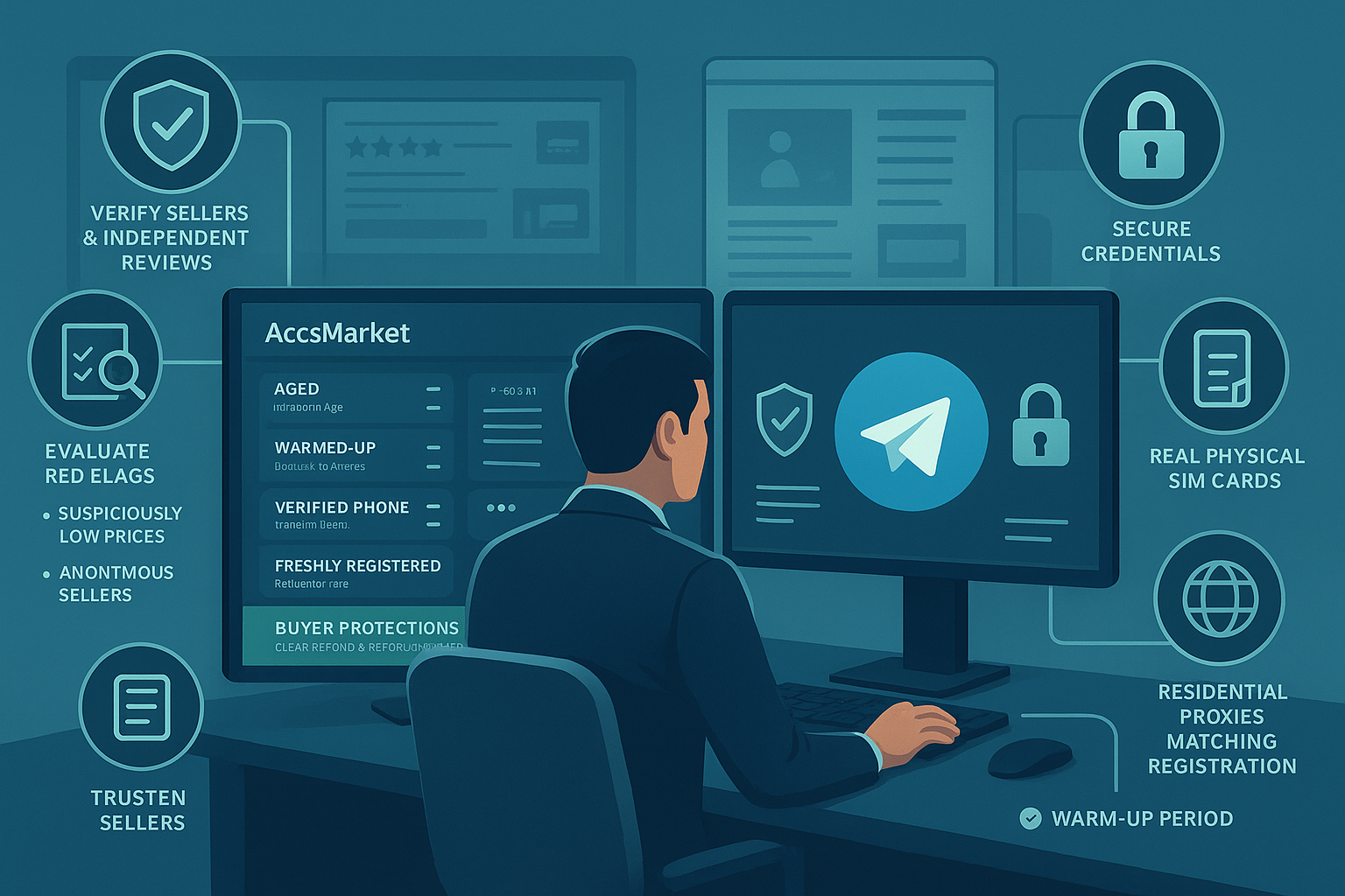 How to Safely Purchase and Register Telegram Accounts from Trusted Sellers and Marketplaces